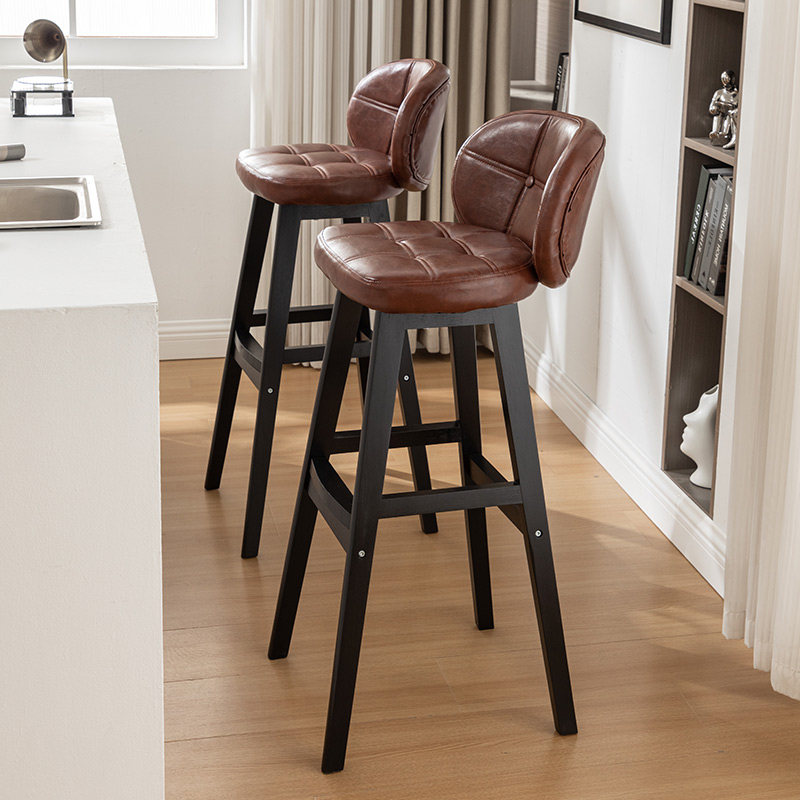Commercial Kitchen Interior Design - Silla alta de bar de estilo