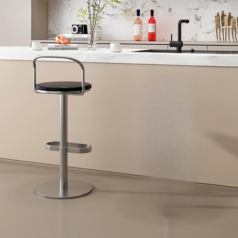 Commercial Kitchen Interior Design - Silla de bar nórdica sencilla para