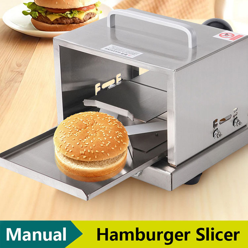 Commercial Bread Slicer - Cortadora de Pan Manual Comercial de