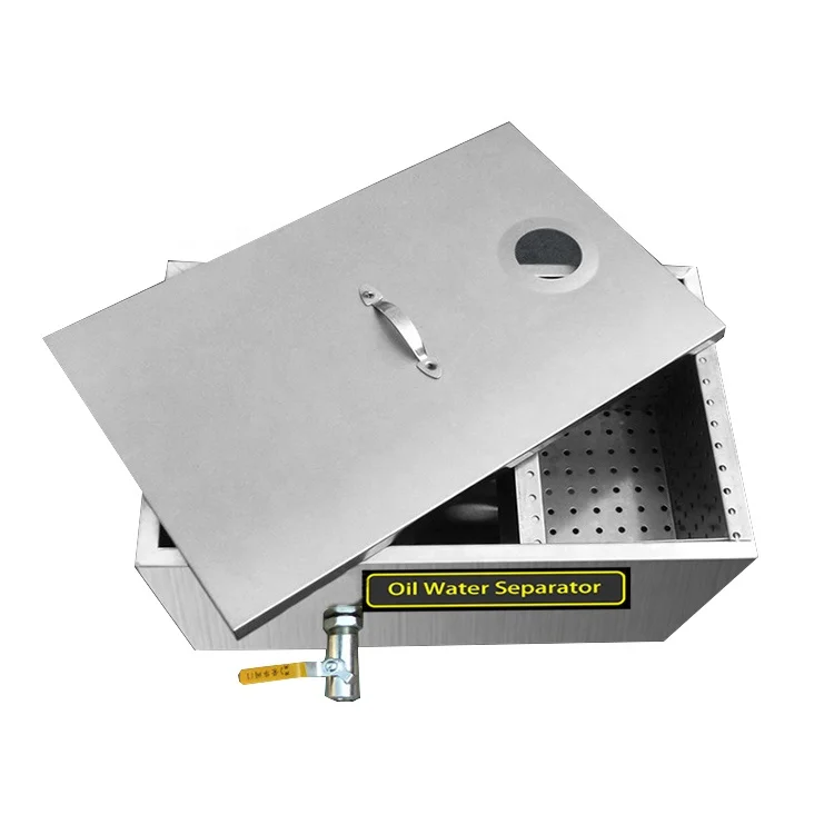 Commercial Kitchen Grease Interceptor - Separador de Agua y Aceite/Trampa de