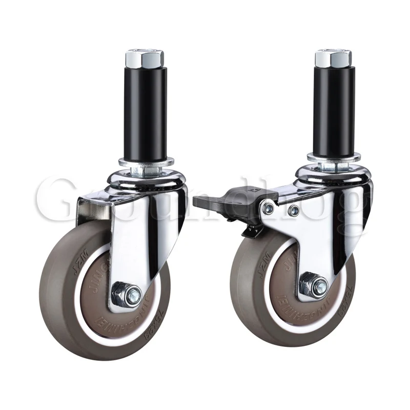 Commercial Kitchen Youtube - 4 Ruedas Expandibles con Eje, Ruedas