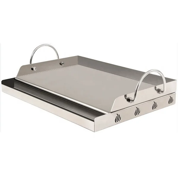 Electric Griddle Flat Top - Plancha de Cocina Plana de Acero