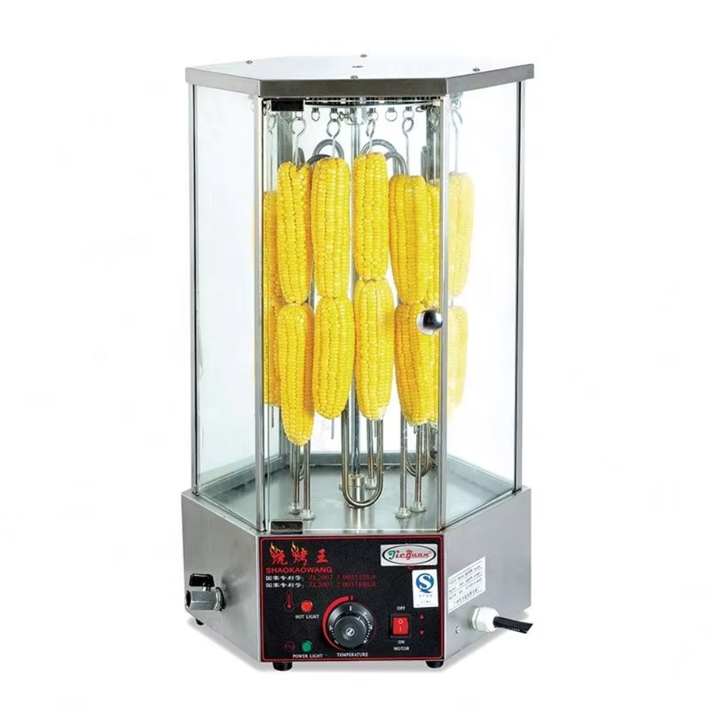 Commercial Kitchen Parts & Service - Máquina Rotatoria para Asar Maíz y