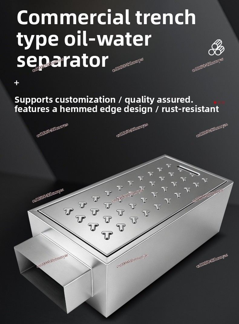 Commercial Kitchen Grease Interceptor - Separador de Grasa y Agua de