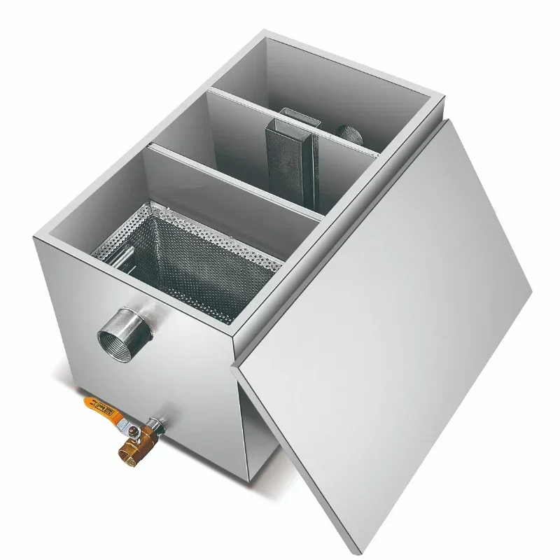 Commercial Kitchen Grease Interceptor - ¡Oferta imperdible! Trampa de grasa para