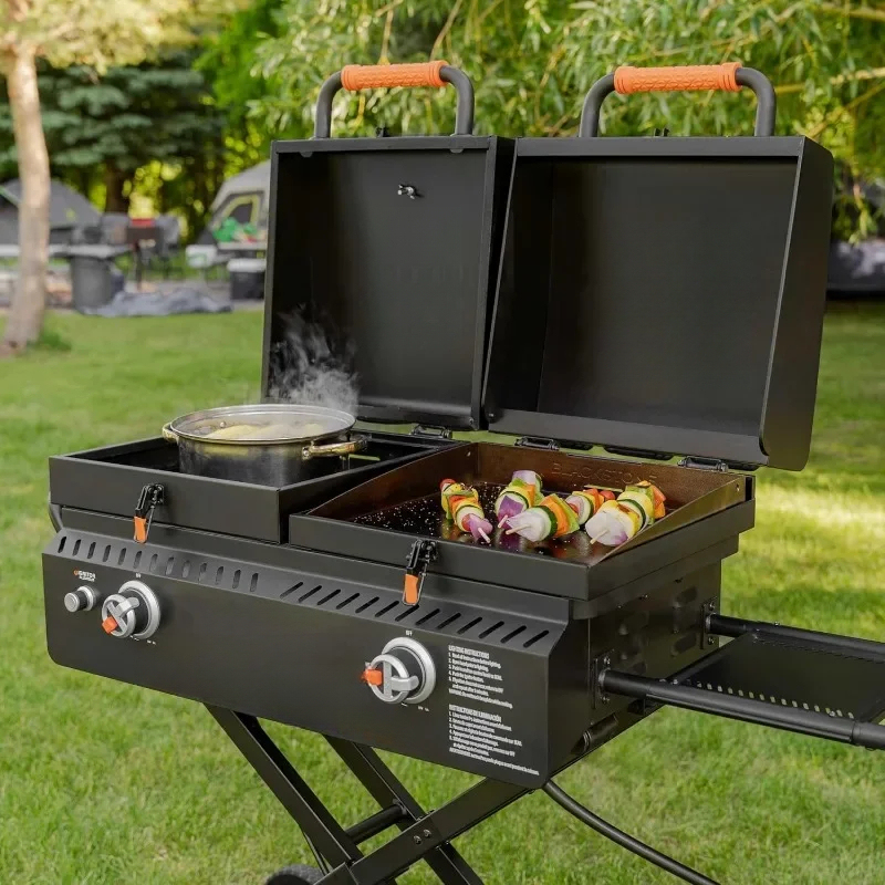 Parrilla Portátil de Alta Resi - Electric Griddle Flat Top reseña y precio