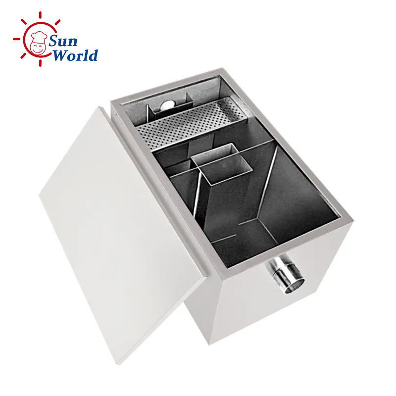Trampa de Grasa Industrial par - Commercial Kitchen Grease Interceptor reseña y precio