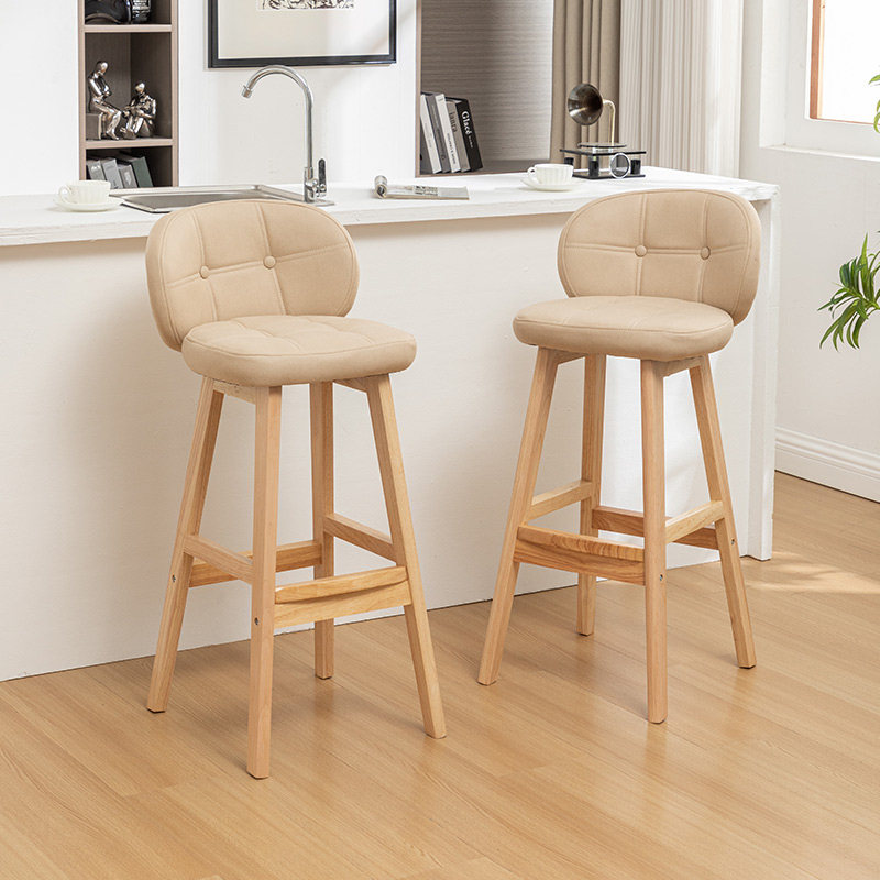 Silla alta de bar de estilo nó - Commercial Kitchen Interior Design reseña y precio