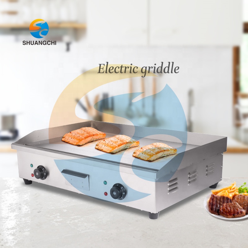 Shuangchi-plancha eléctrica co - Electric Griddle Flat Top reseña y precio