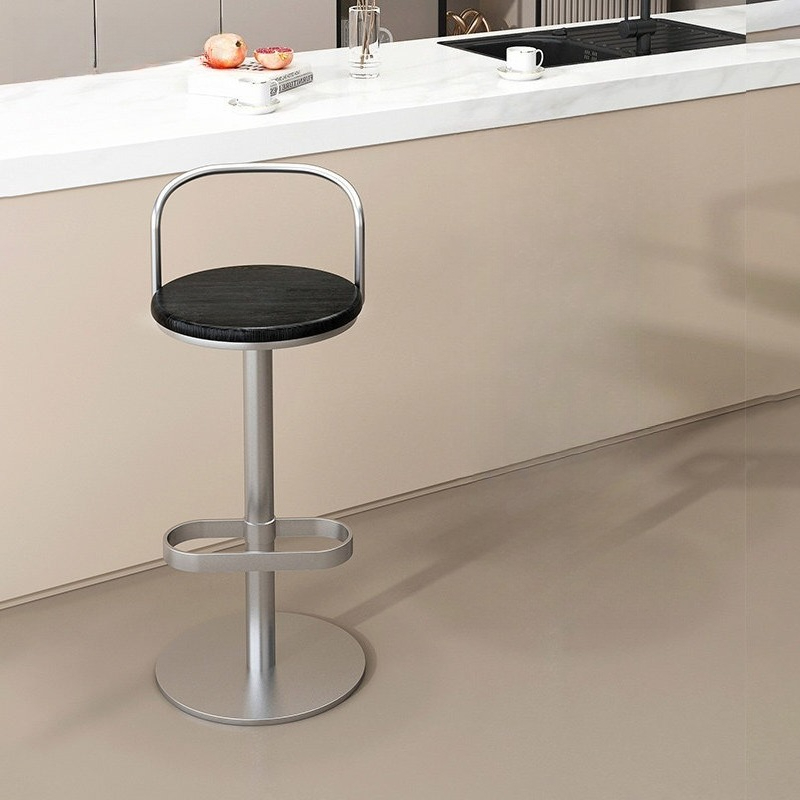Silla de bar nórdica sencilla  - Commercial Kitchen Interior Design reseña y precio