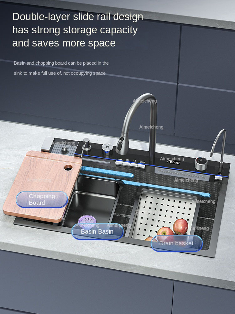 Fregadero de Cocina Integrado  - Commercial Kitchen Tap reseña y precio