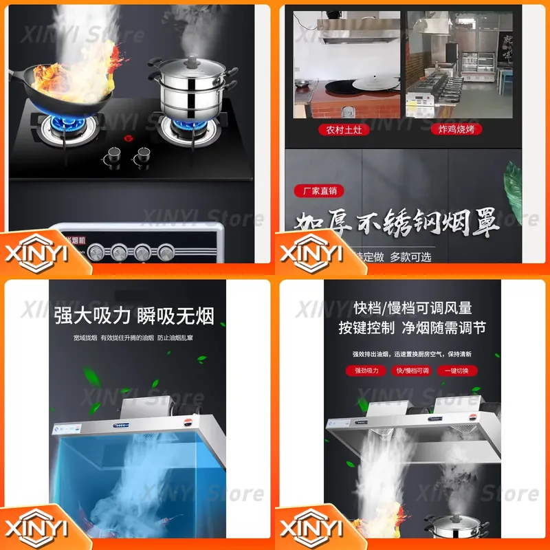 Campana Extractora Comercial d - Commercial Kitchen Hood Exhaust Fans reseña y precio