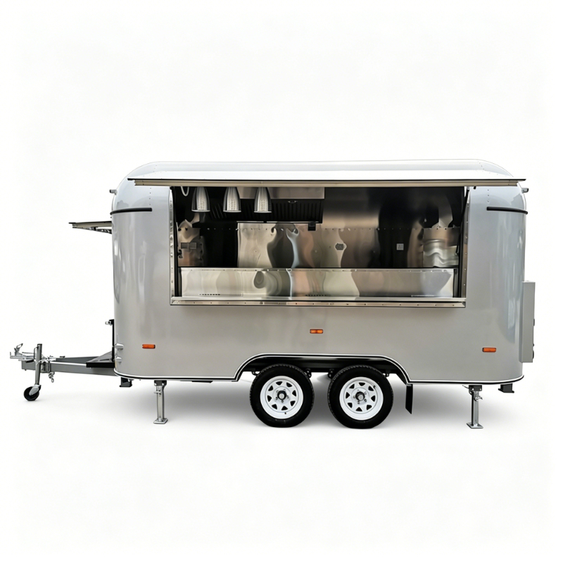 Remolque de Comida de Acero In - Commercial Kitchen Layout Design reseña y precio
