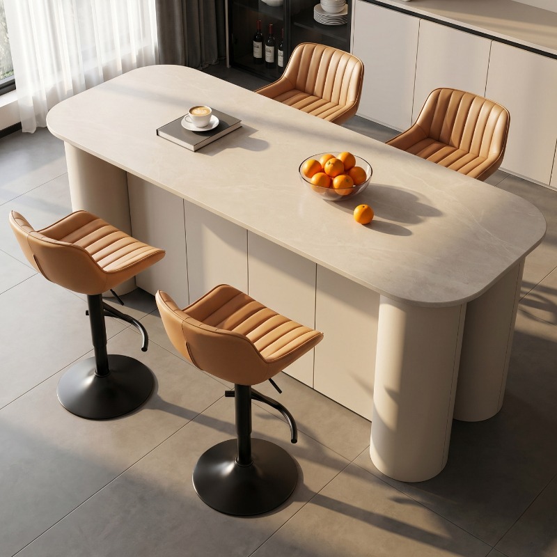 Silla alta elegante de madera, - Commercial Kitchen Interior Design reseña y precio