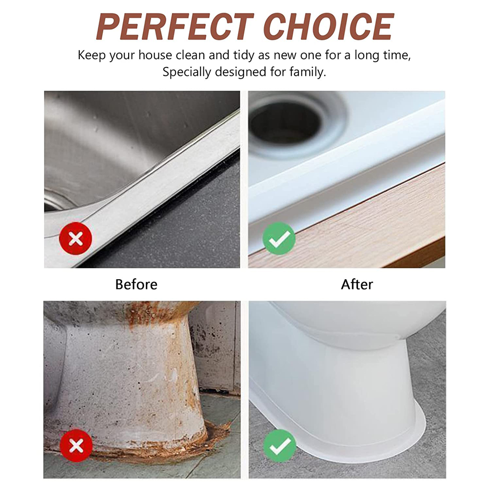 Cinta de sellado para baño de  - Commercial Kitchen Wall reseña y precio