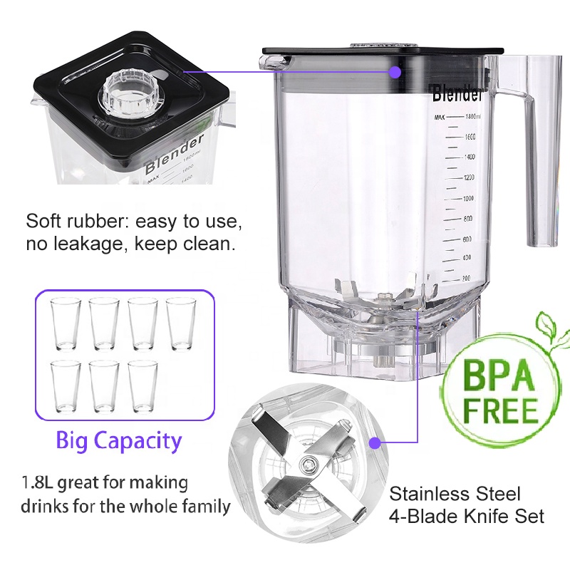 Licuadora Profesional Nutri de - Commercial Blender Heavy Duty reseña y precio