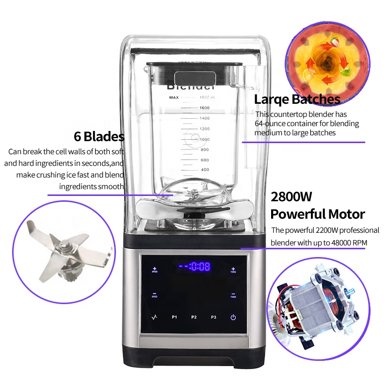 Licuadora Profesional Nutri de - Commercial Blender Heavy Duty reseña y precio