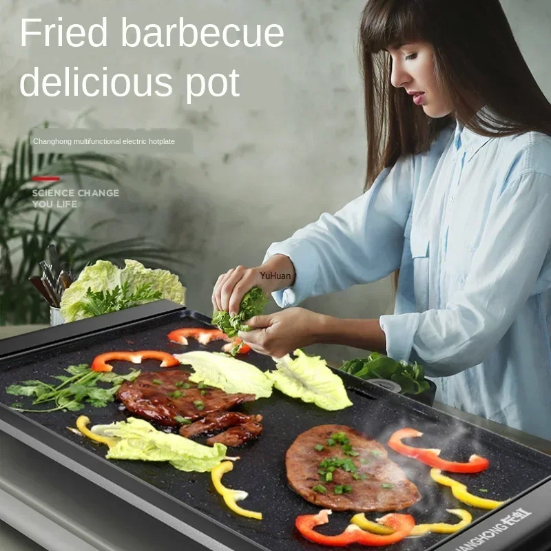 Parrilla Eléctrica Grande de 2 - Electric Griddle Flat Top reseña y precio