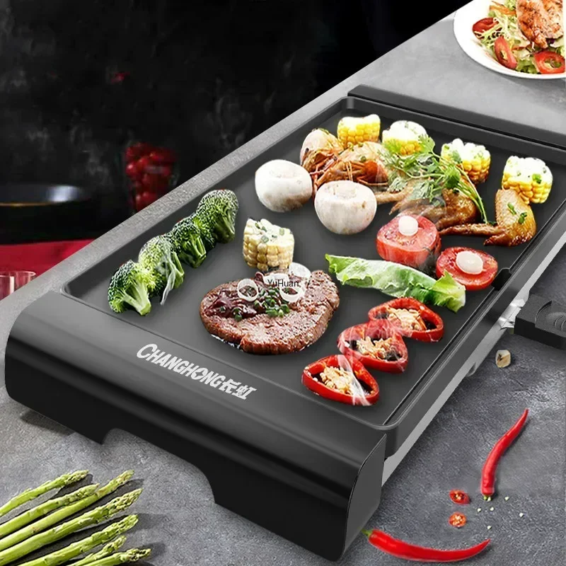 Parrilla Eléctrica Grande de 2 - Electric Griddle Flat Top reseña y precio