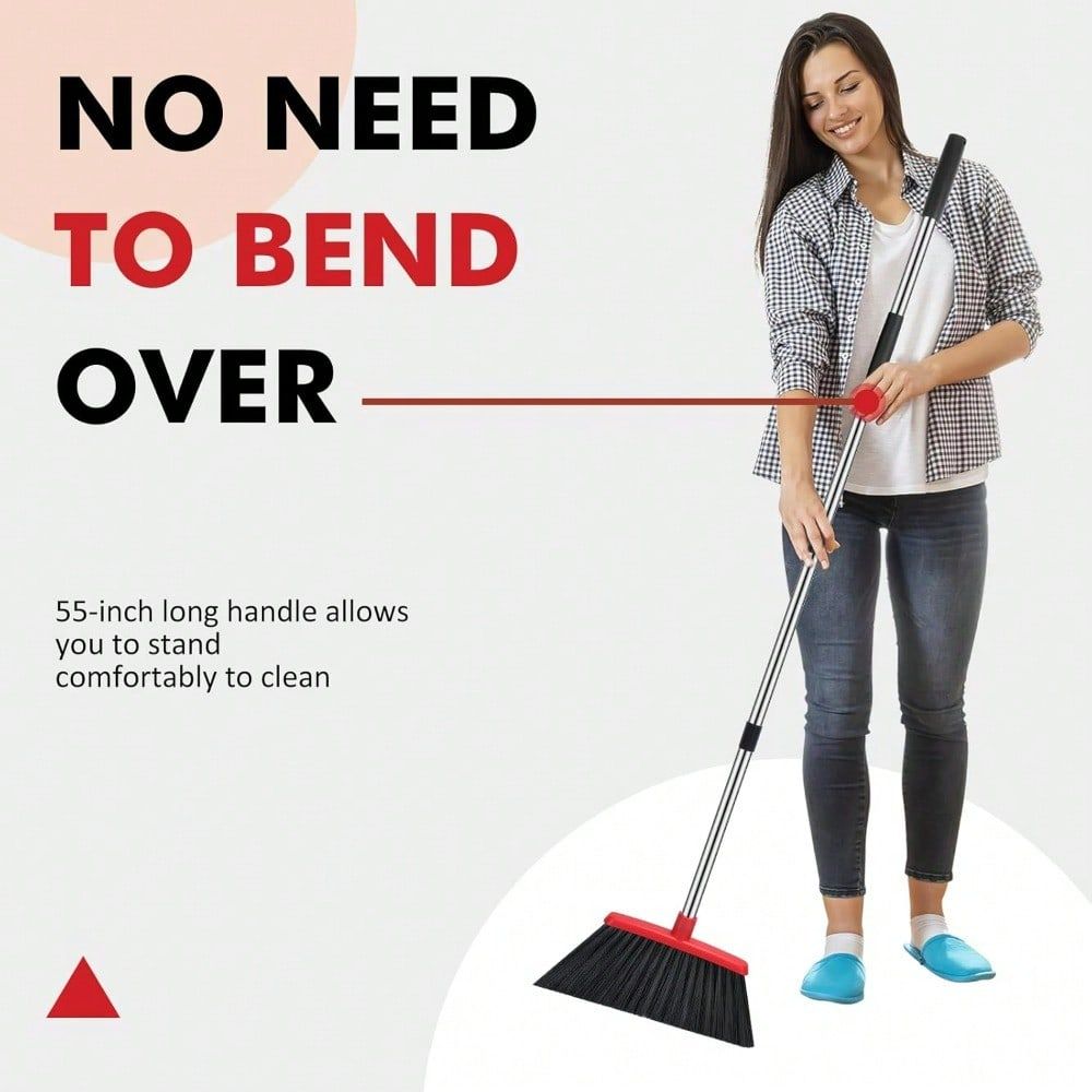 Escoba de alta resistencia par - Commercial Kitchen Broom reseña y precio