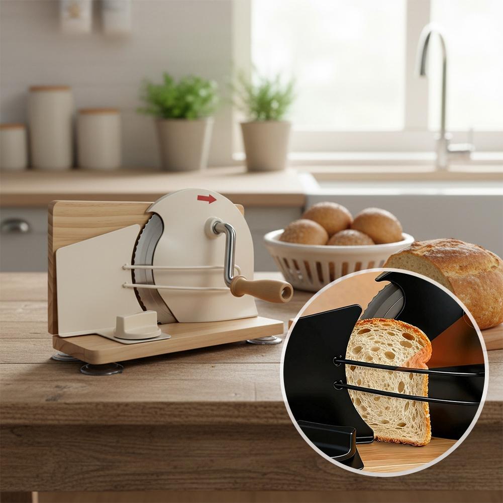 Rebanador de Pan Manual con Ma - Commercial Bread Slicer reseña y precio
