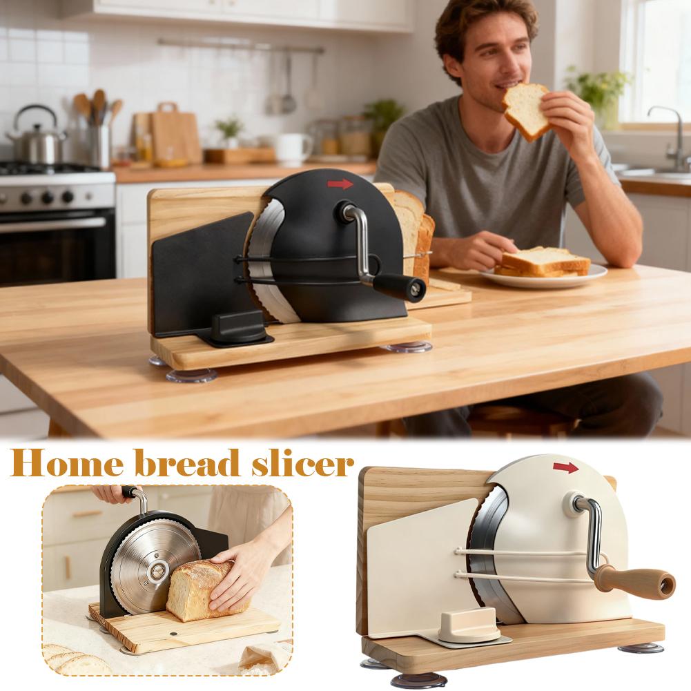 Rebanador de Pan Manual con Ma - Commercial Bread Slicer reseña y precio