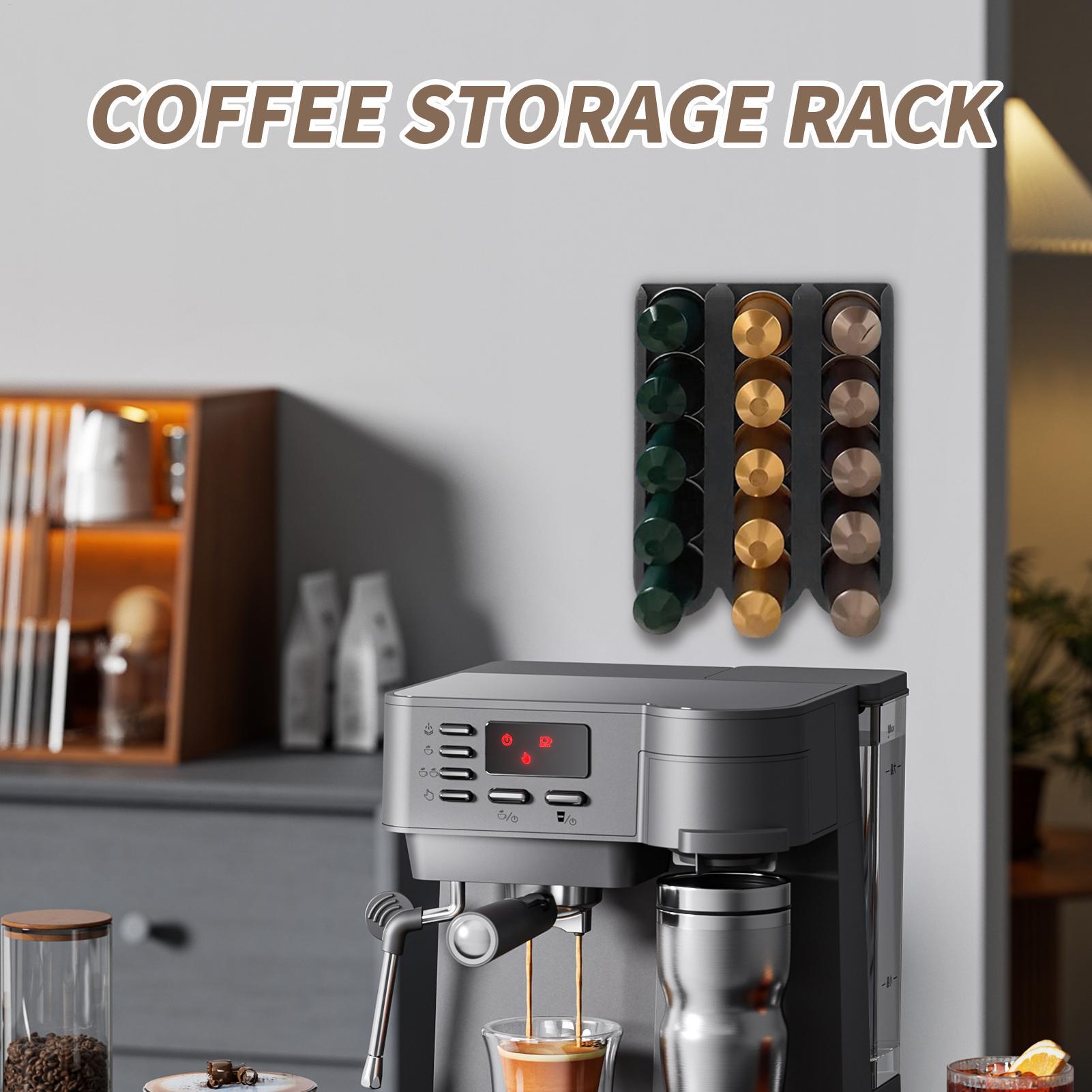 Almacenamiento de cápsulas de  - Commercial Kitchen Wall reseña y precio