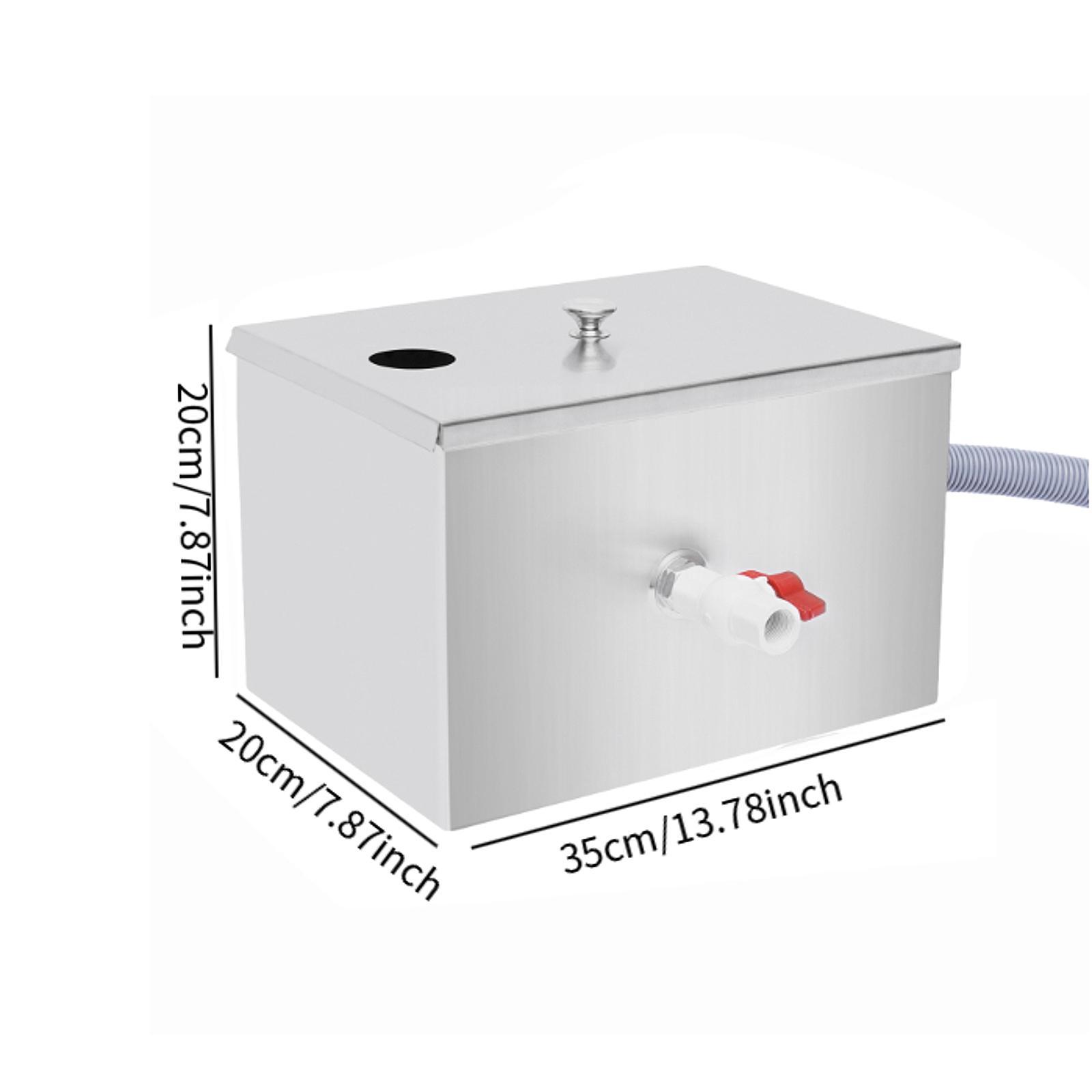 Separador de Grasa de Acero In - Commercial Kitchen Grease Interceptor reseña y precio
