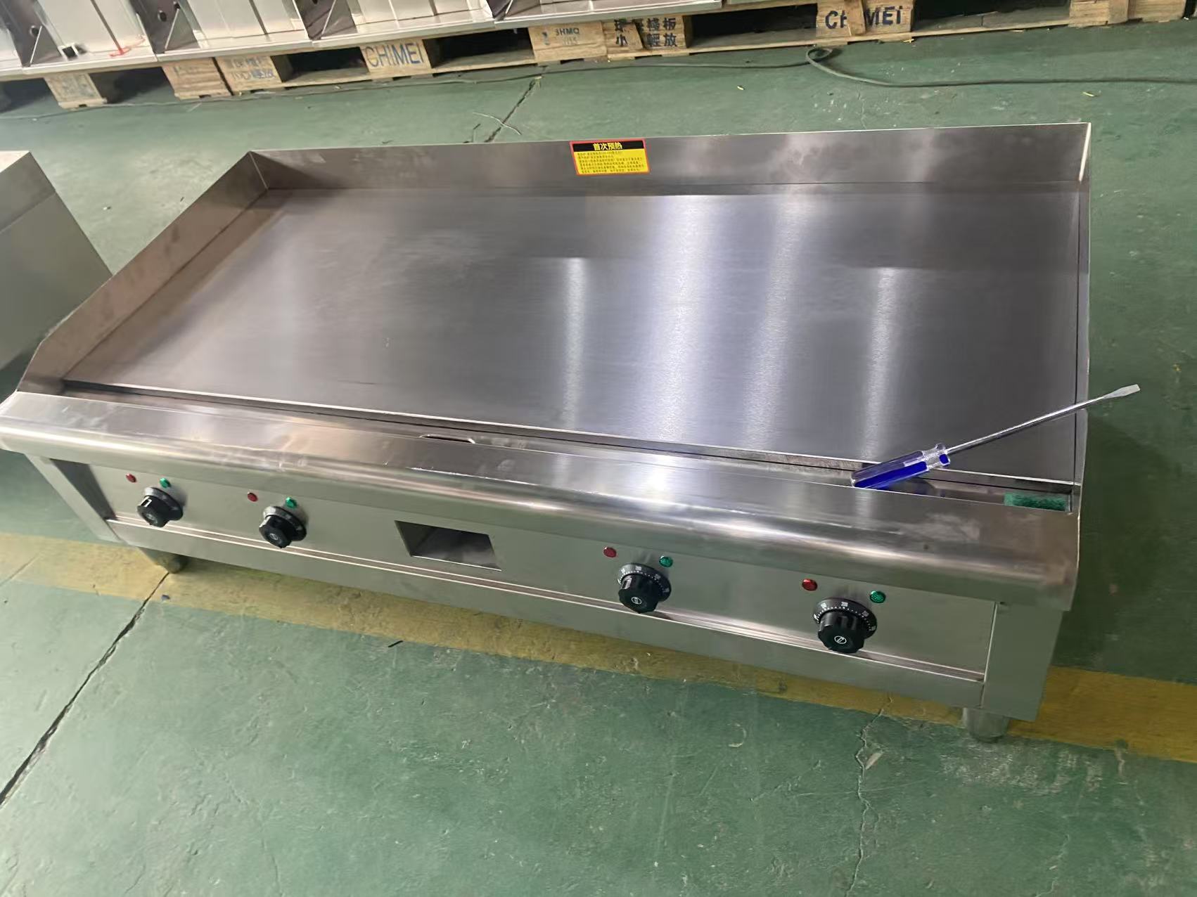 Plancha Eléctrica Comercial de - Electric Griddle Flat Top reseña y precio