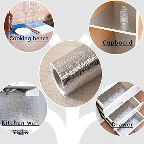 Pegatina de aluminio antiaceit - Commercial Kitchen Wall reseña y precio