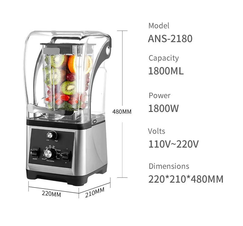 Licuadora Comercial de Alta Re - Commercial Blender Heavy Duty reseña y precio