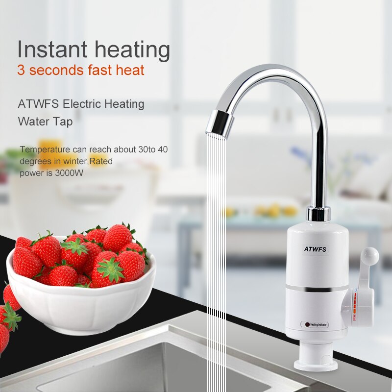 ATWFS-calentador de agua eléct - Commercial Kitchen Tap reseña y precio