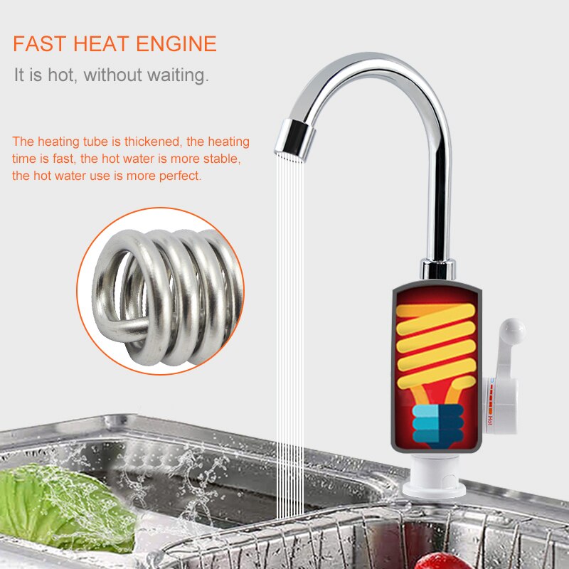 ATWFS-calentador de agua eléct - Commercial Kitchen Tap reseña y precio